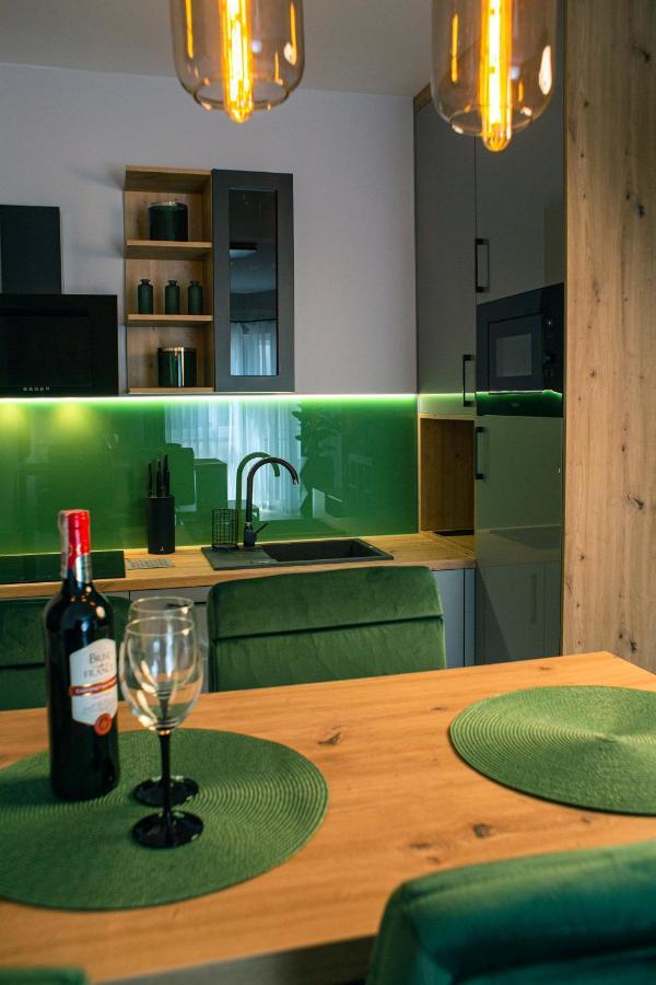 Apartament Elegance Green W Let'S Sea Basen&Spa Gaski  Ngoại thất bức ảnh