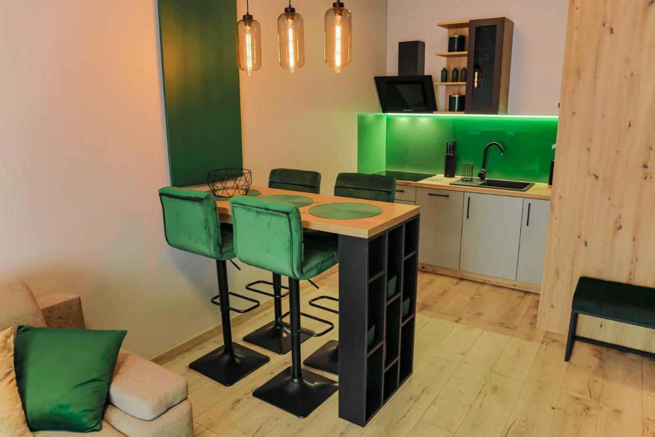 Apartament Elegance Green W Let'S Sea Basen&Spa Gaski  Ngoại thất bức ảnh
